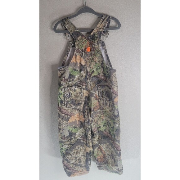Carhartt Toddler Overalls 24 Months – Mossy Oak Camo Duck Cotton Bibs - Picture 4 of 4